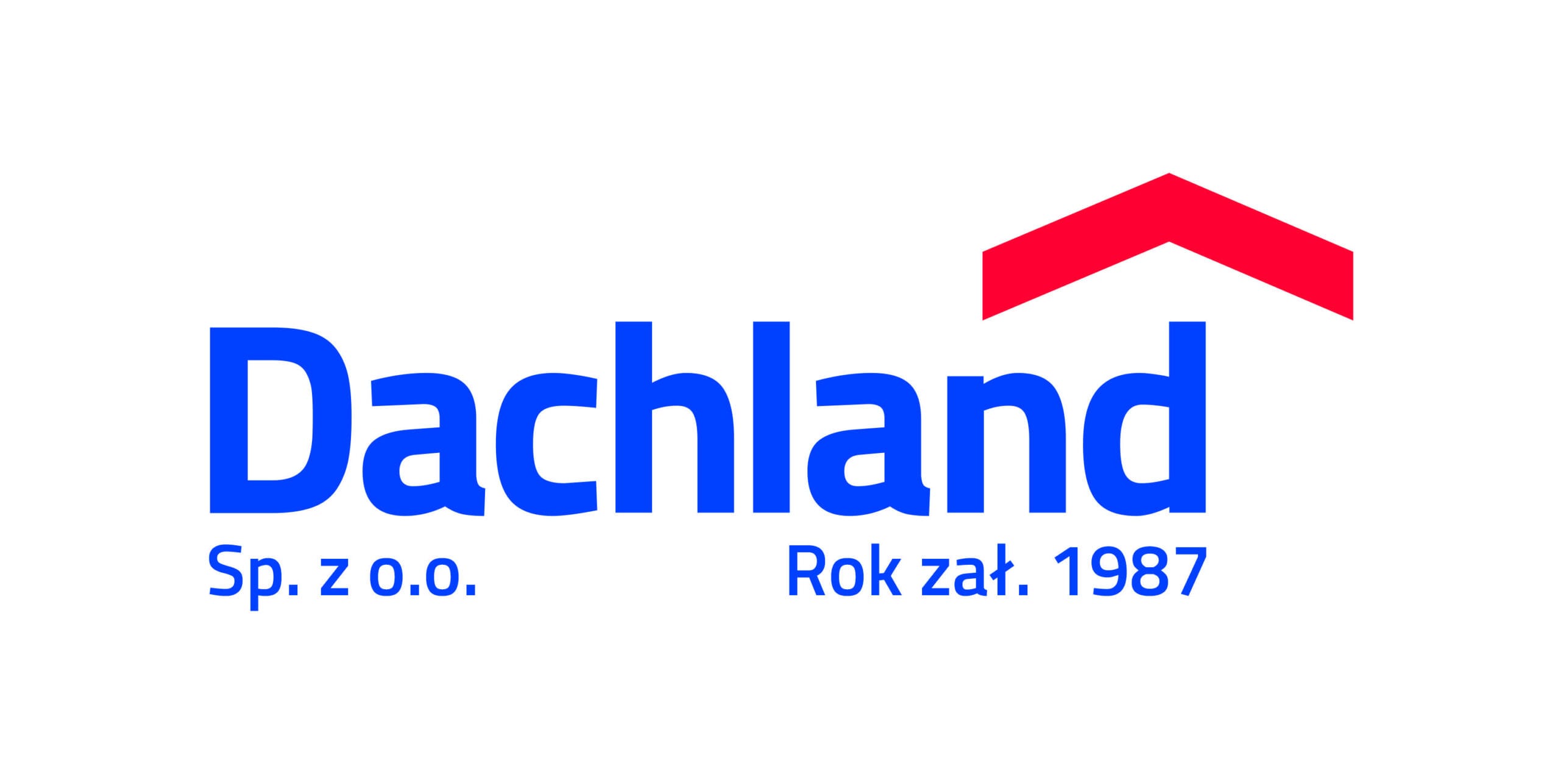 Dachland logo Rok zał.